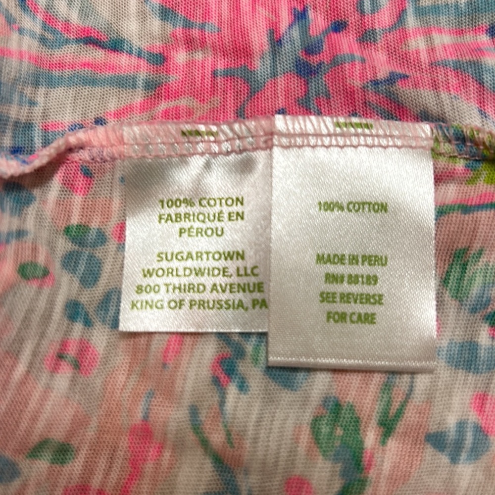 Lilly Pulitzer Ella v neck tee NWOT - Picture 4 of 5